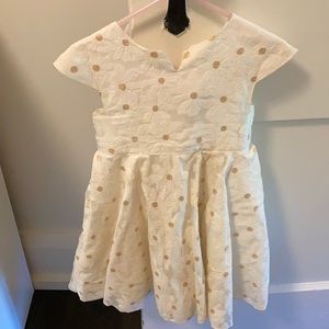 Jacadi toddler dress; off-white. 2T
